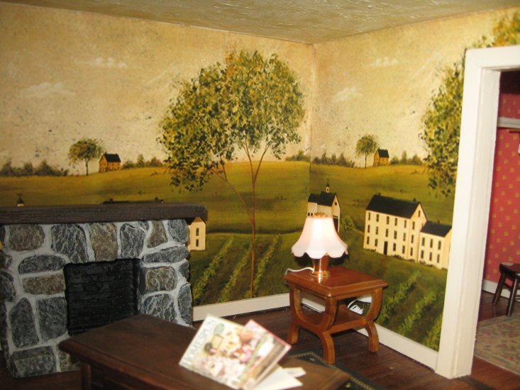 Colonial Wallpaper Mural - Click Image to Close