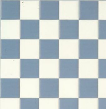 Lt. Blue and White Check Tile