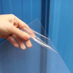 12" x 12" x 0.02" Clear PET Plexiglass Sheet