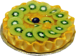 Kiwi Custard Pie