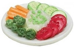 Vegetable Platter with dip