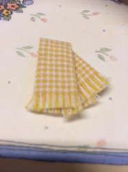 Dish Towels - Yellow Check