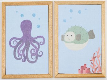 KCMKF52 - Under the Sea Picture Set A, 2 Pieces