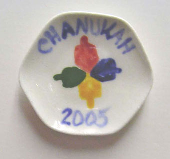 Annual Chanukah Plate BYBJC9