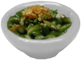 Green Beans in White Bowl