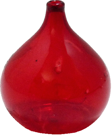 Demijohn Red Glass - Click Image to Close