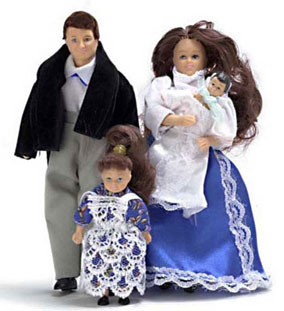 Victorian Doll Family/4, Brunette