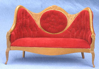 Sofa & Love Seat Red & Pink