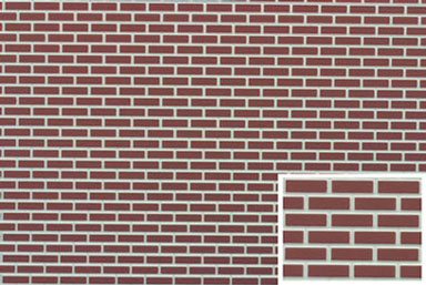 Brick: Red On White, 11x15 - Click Image to Close