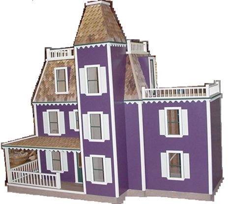 Lilydale Smooth Dollhouse Kit - Click Image to Close