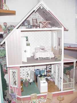 Keene wallhanging dollhouse kit - $ : Miniature Dollhouses & Doll  House Supplies | Earth & Tree Miniatures & Dollhouses