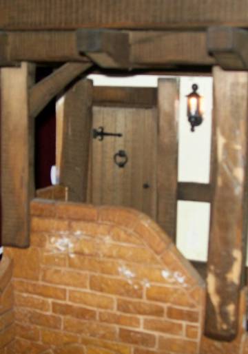 Tudor Dollhouse From England - Click Image to Close