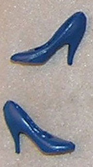 Blue High heels