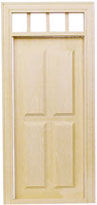 &Cla76001: Traditional 4-Panel Door